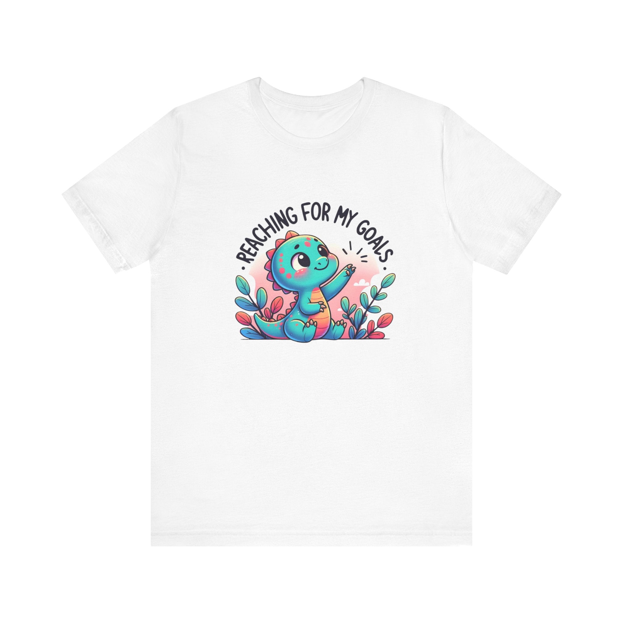 Dinosaur Tee 'Reaching for My Goals'