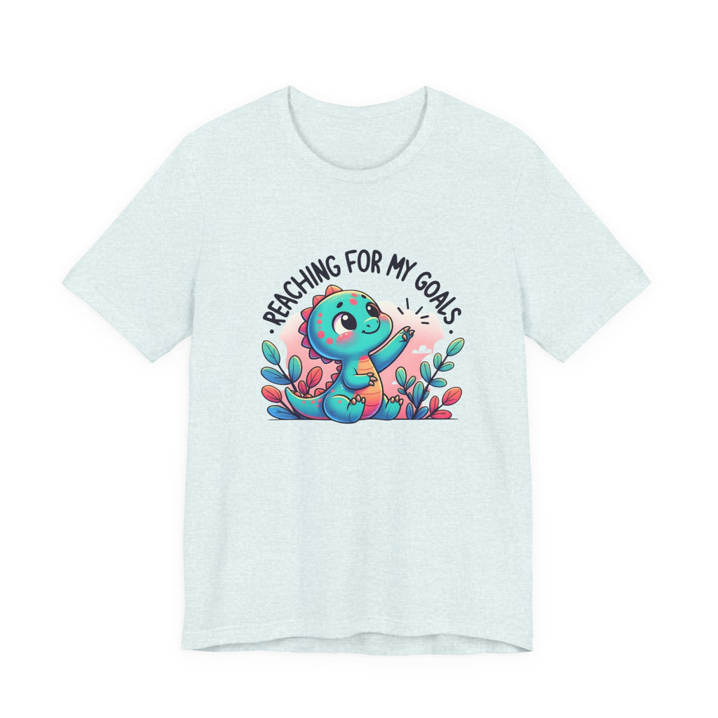 Dinosaur Tee 'Reaching for My Goals'