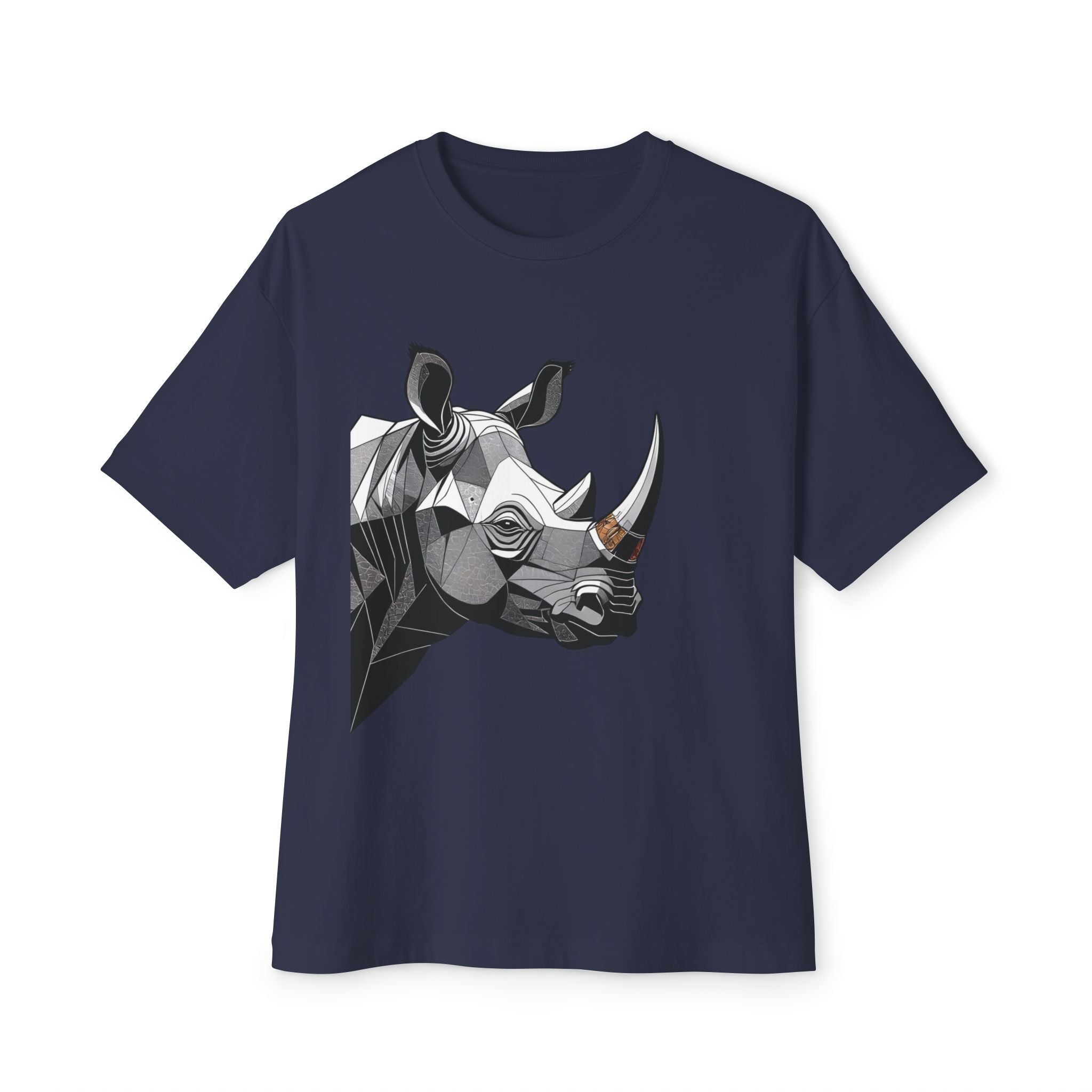 Rhino Urban Polygonal Unisex Tee