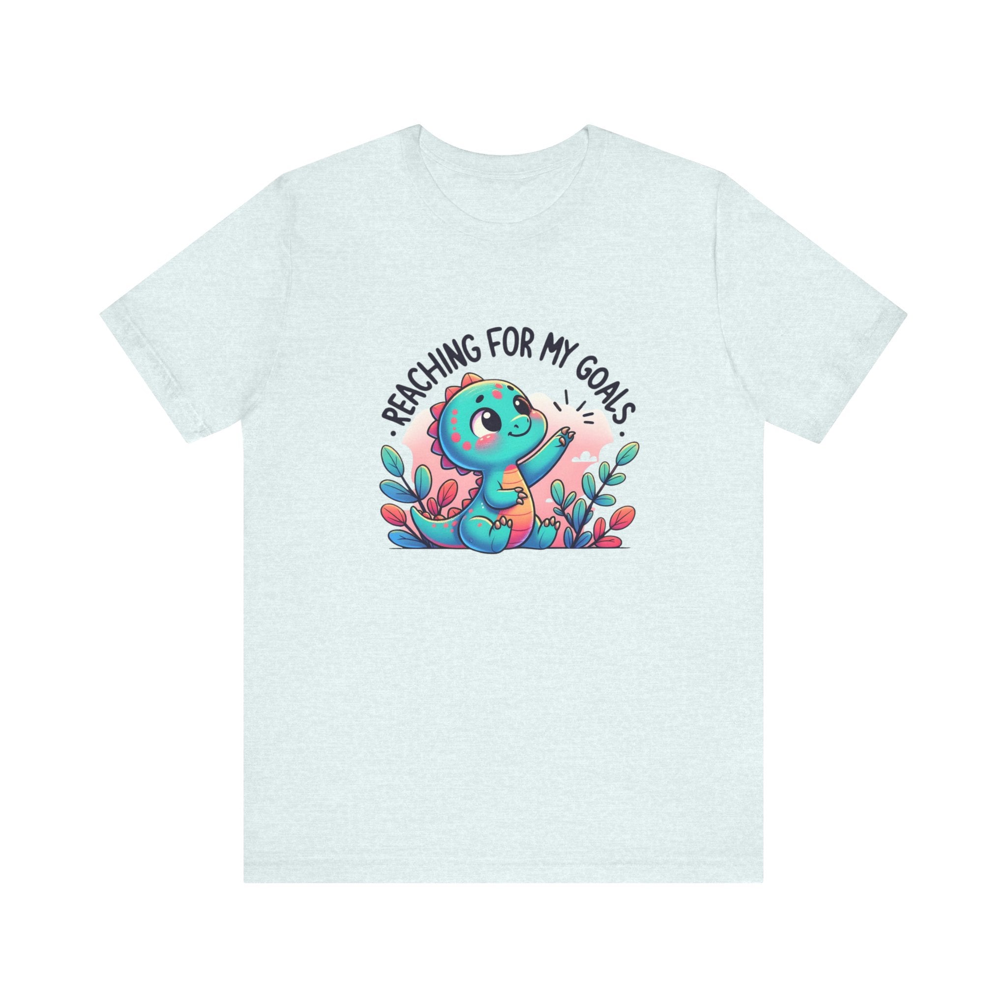 Dinosaur Tee 'Reaching for My Goals'