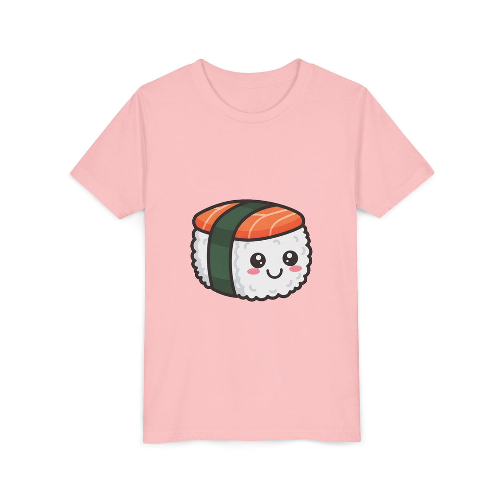 Kawaii Sushi Tee — Cute Salmon Nigiri Youth T-Shirt