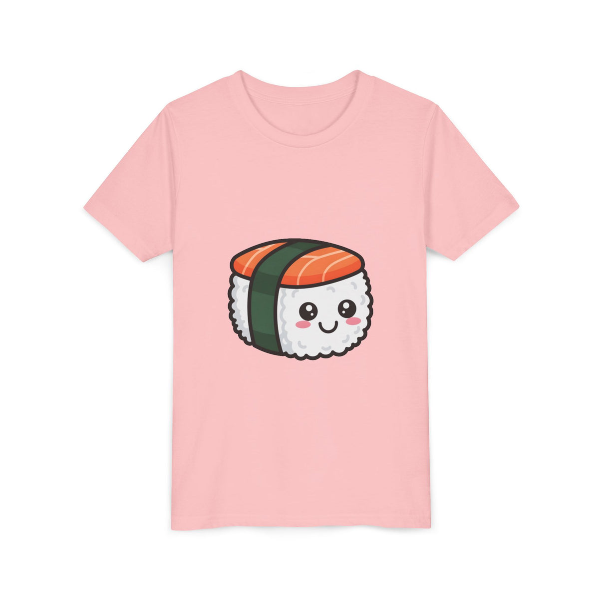 Kawaii Sushi Tee — Cute Salmon Nigiri Youth T-Shirt