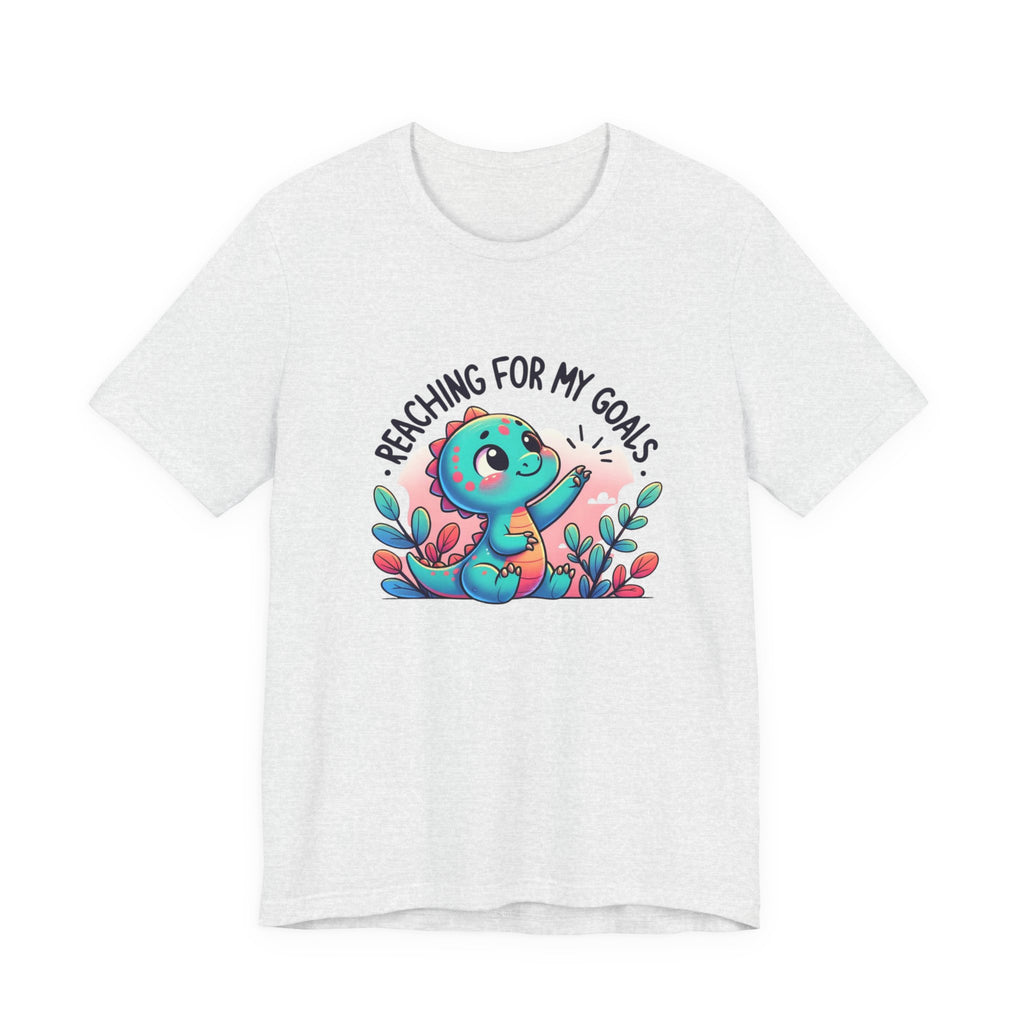 Dinosaur Tee 'Reaching for My Goals'