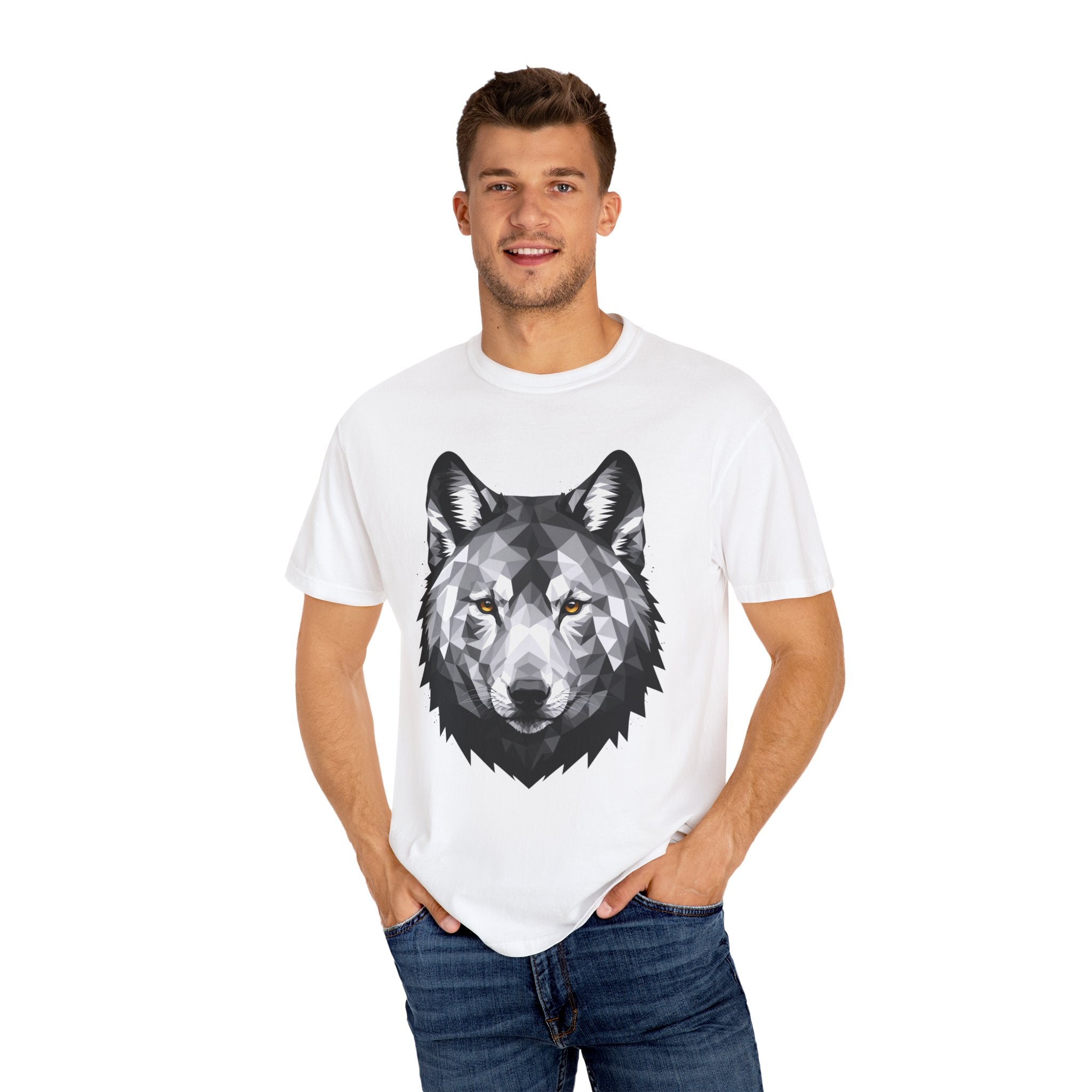 Polygonal Urban Wolf T-shirt