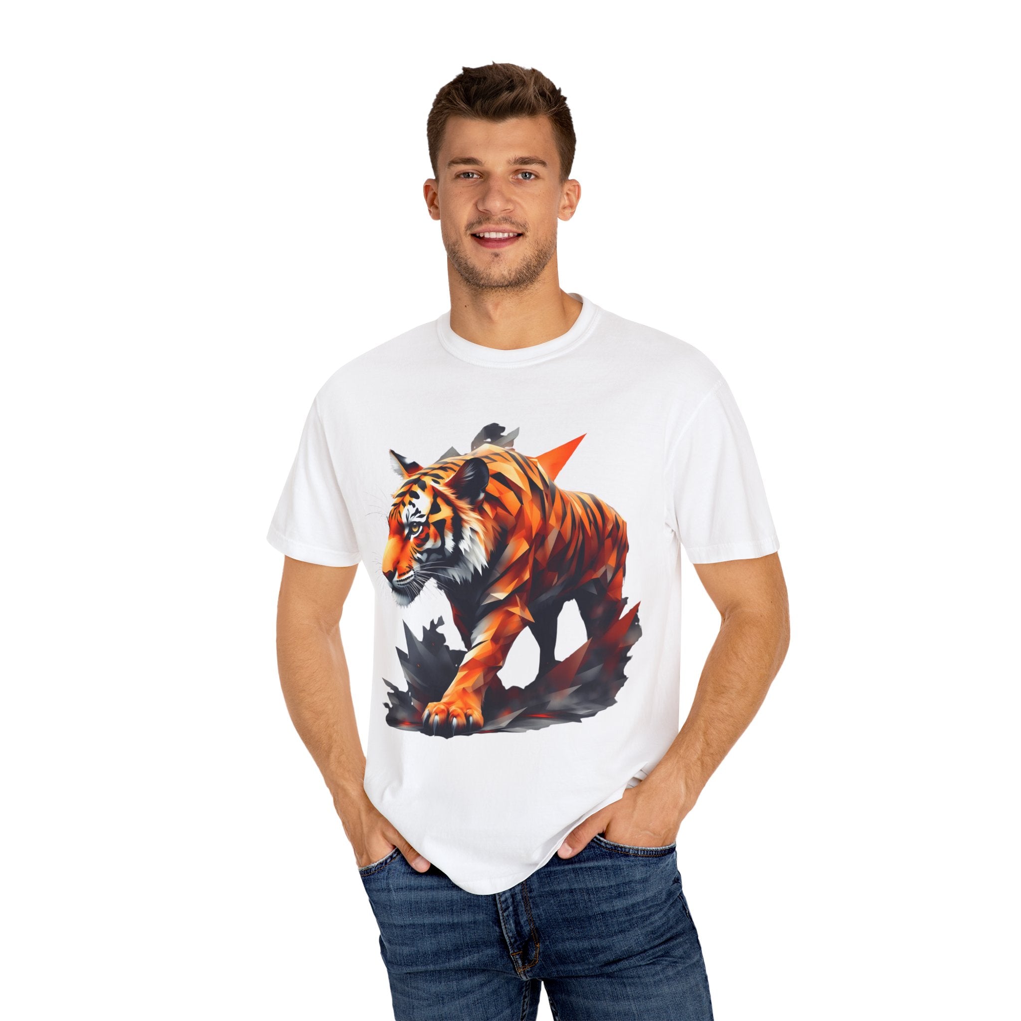 Tiger Polygonal T-shirt
