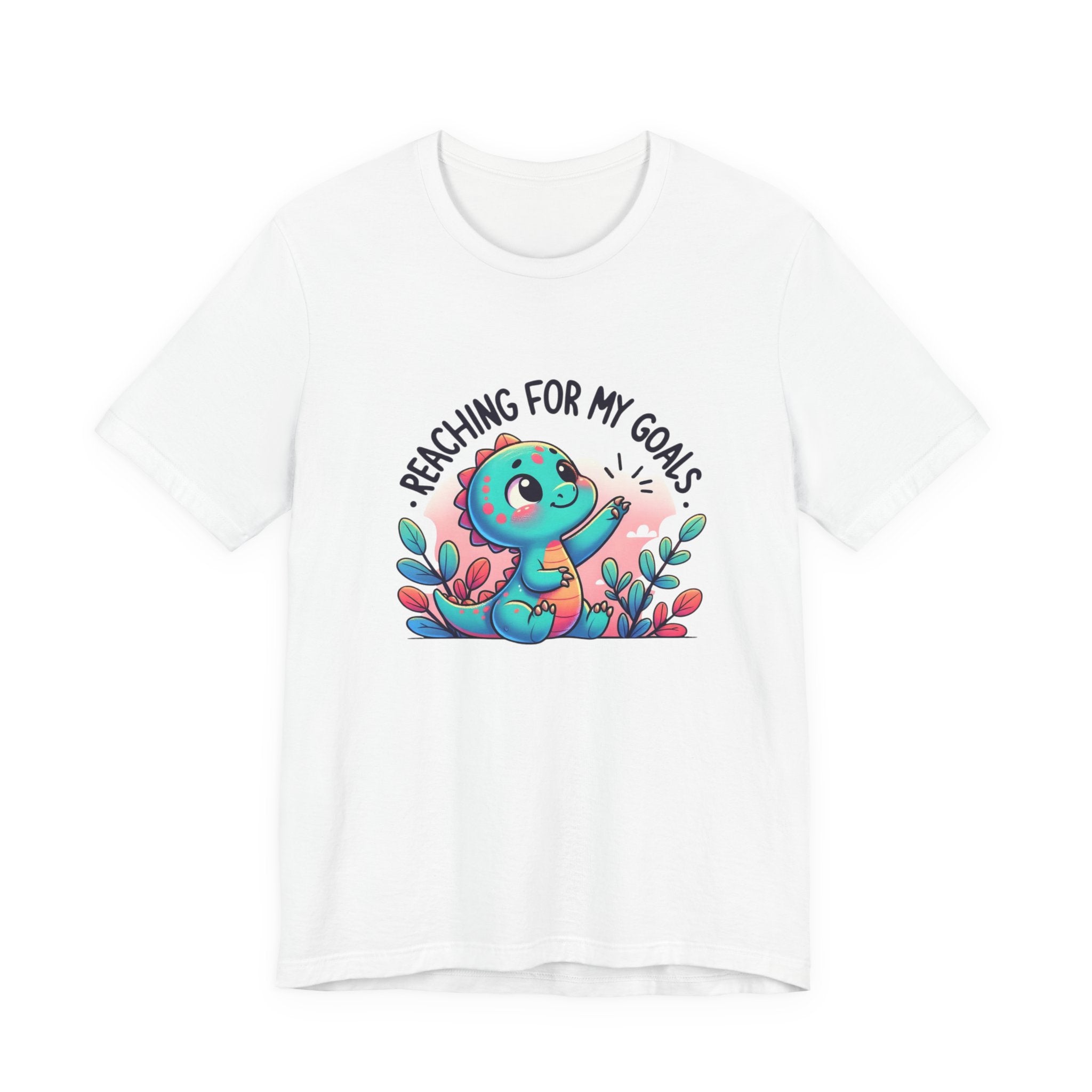Dinosaur Tee 'Reaching for My Goals'