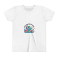Youth Tee — "Reaching for My Goals" Cute Dino Motivational Kids T-Shirt