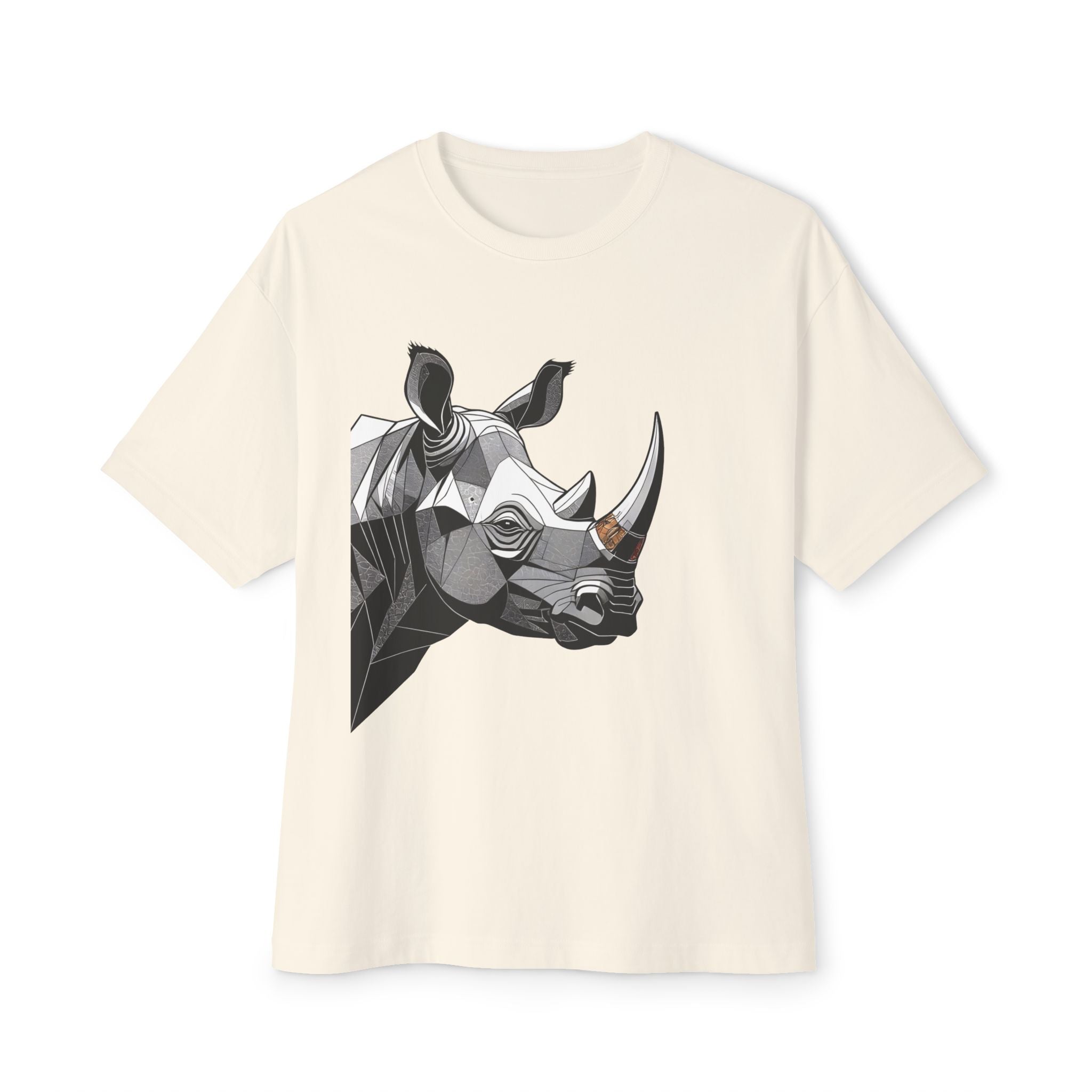 Rhino Urban Polygonal Unisex Tee