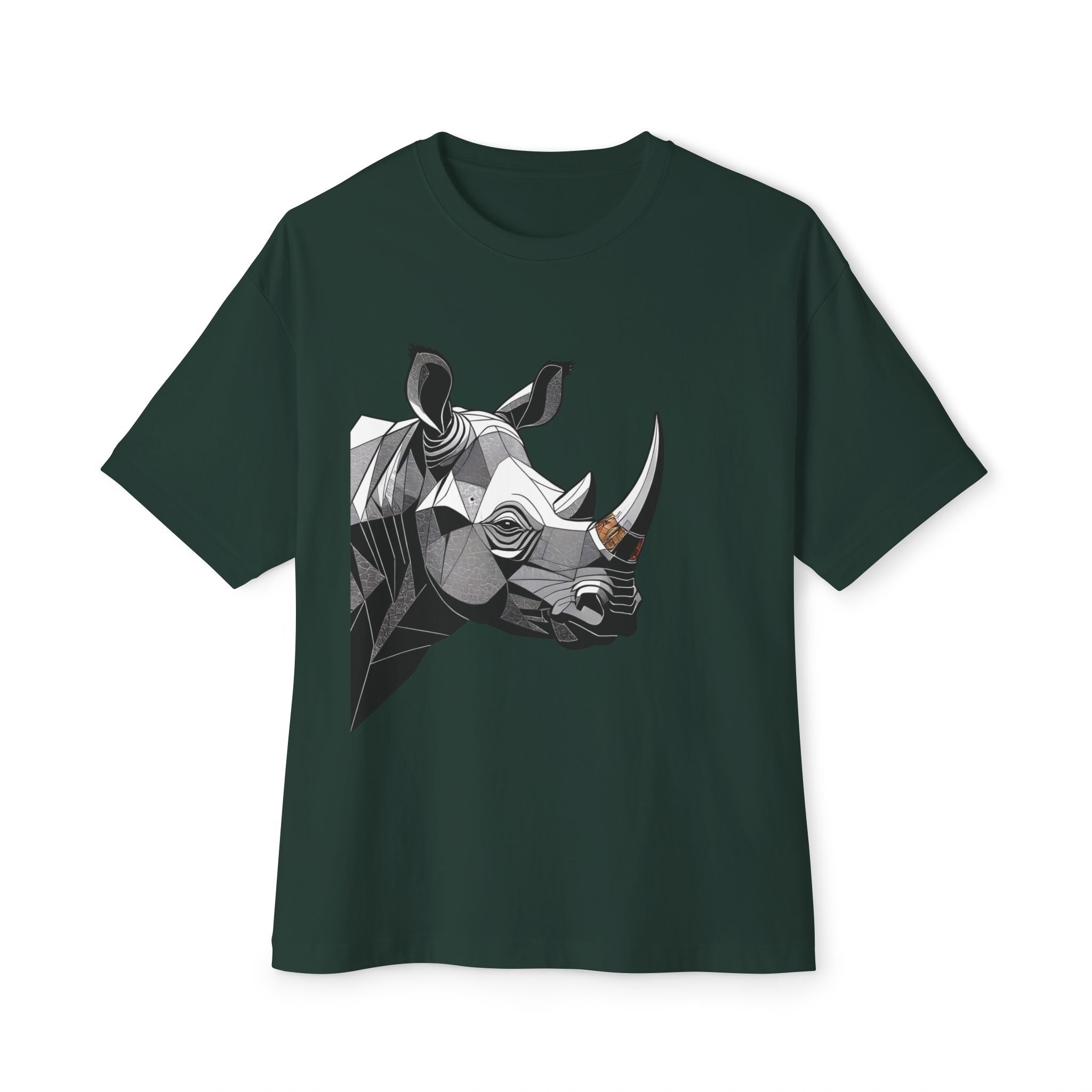 Rhino Urban Polygonal Unisex Tee