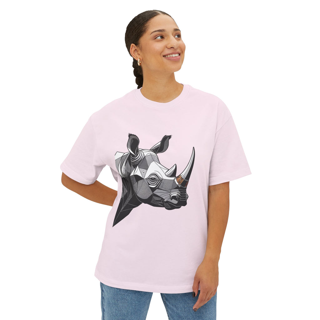 Rhino Urban Polygonal Unisex Tee