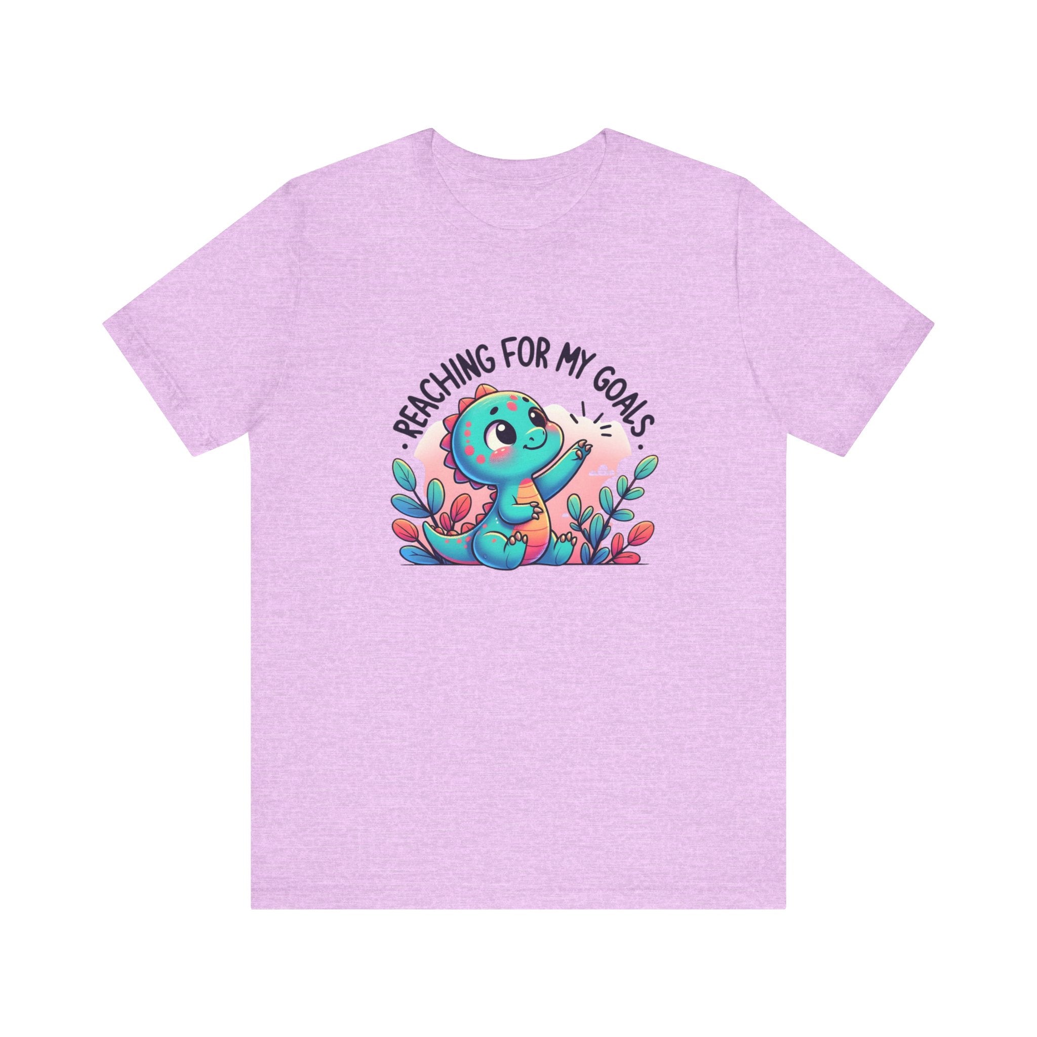 Dinosaur Tee 'Reaching for My Goals'