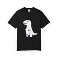 Cute Minimalist Dino T-Shirt — Simple Cartoon Dinosaur Graphic Tee