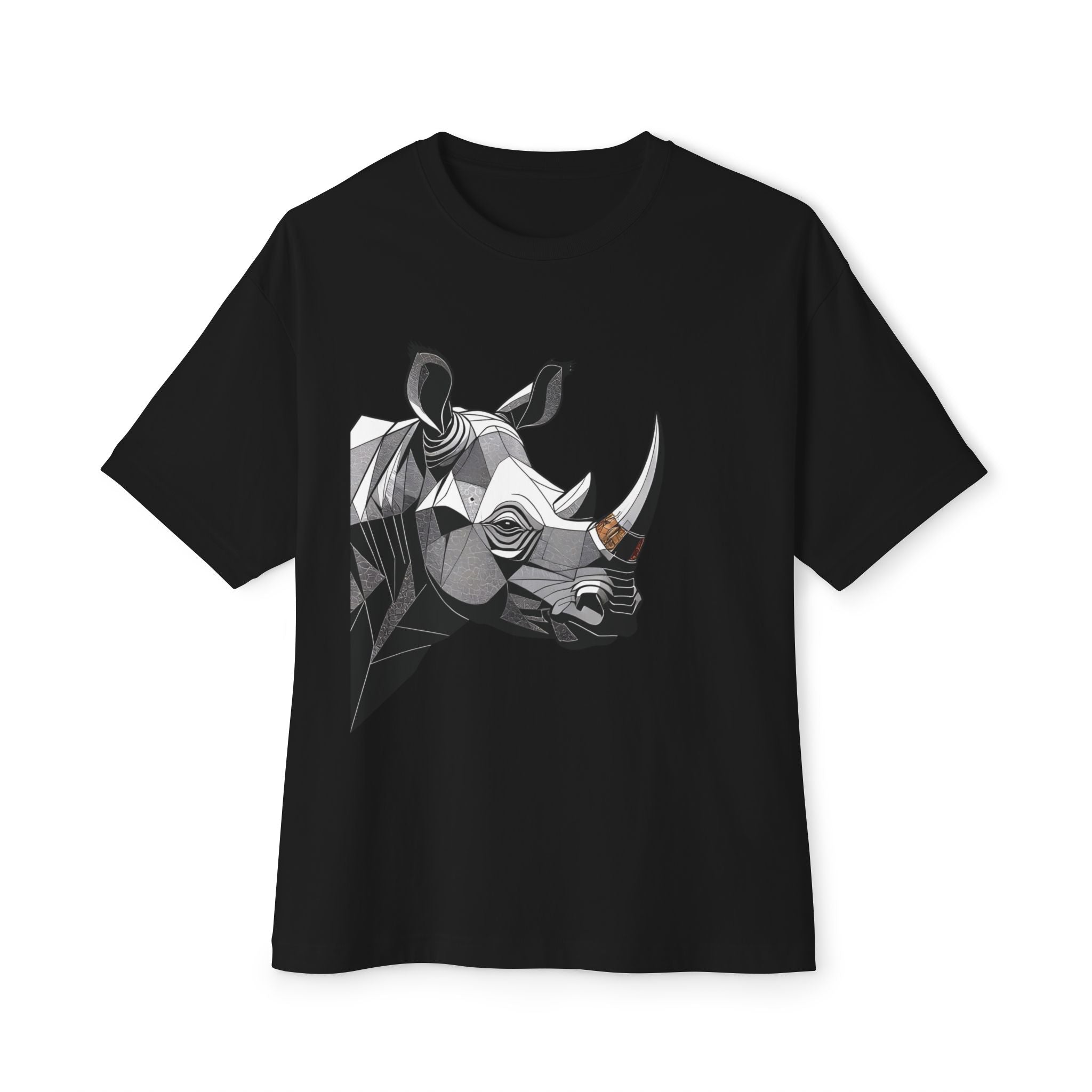 Rhino Urban Polygonal Unisex Tee