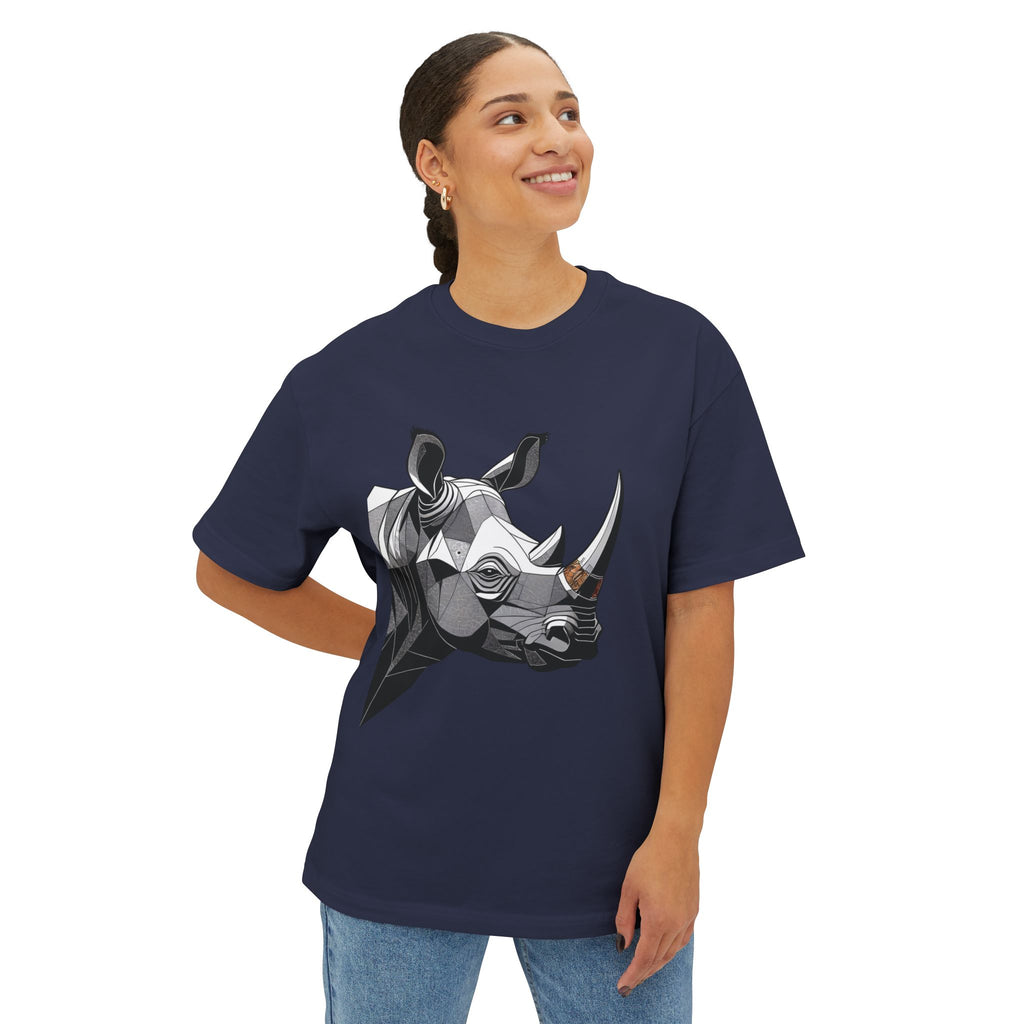 Rhino Urban Polygonal Unisex Tee