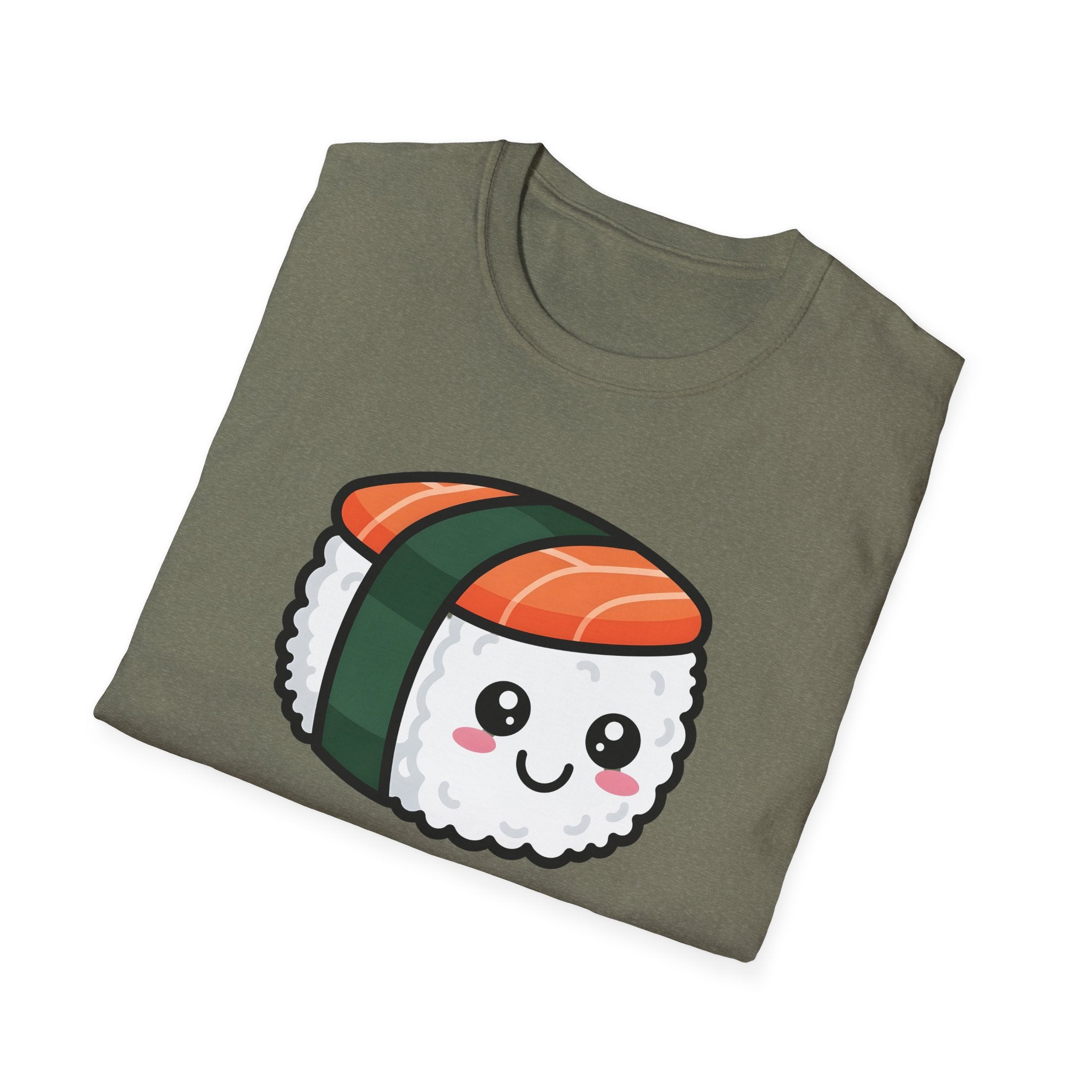 Cute Kawaii Sushi T-Shirt — Adorable Salmon Nigiri Graphic Tee