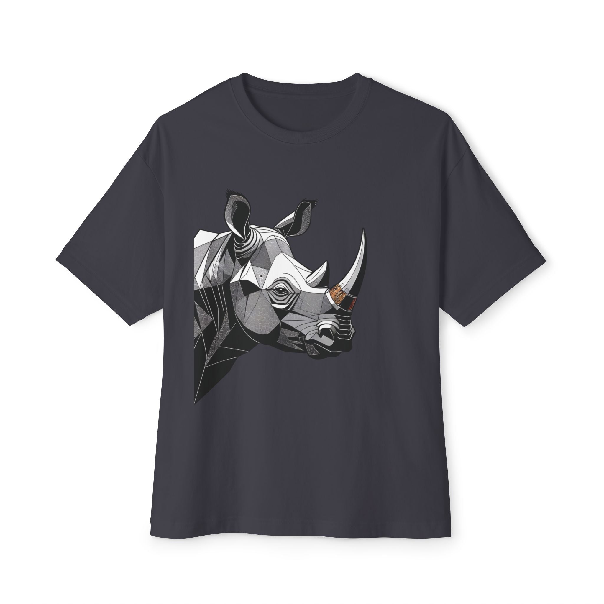 Rhino Urban Polygonal Unisex Tee