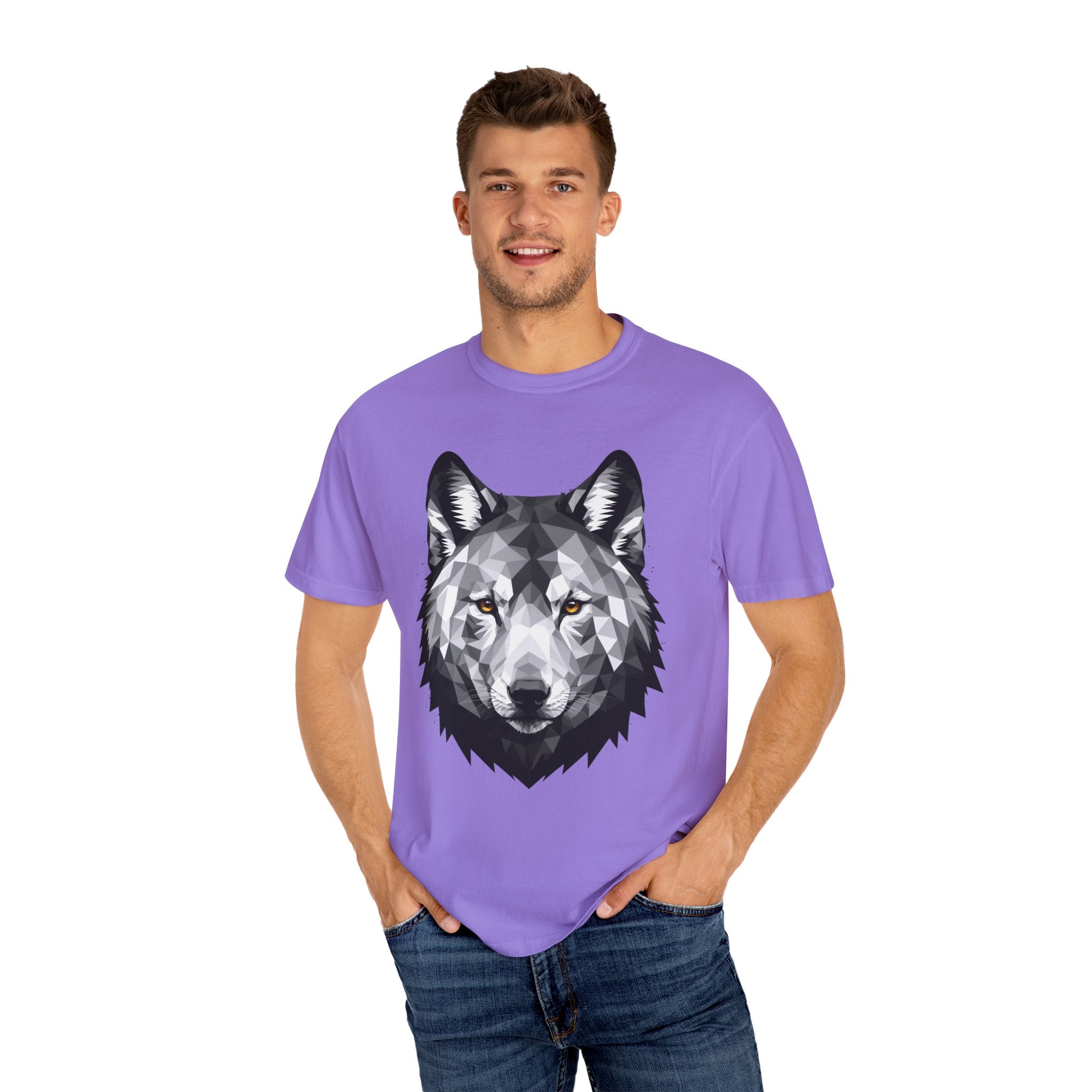Polygonal Urban Wolf T-shirt