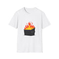 Dumpster Fire Flame T-Shirt — Funny Sarcastic Graphic Tee