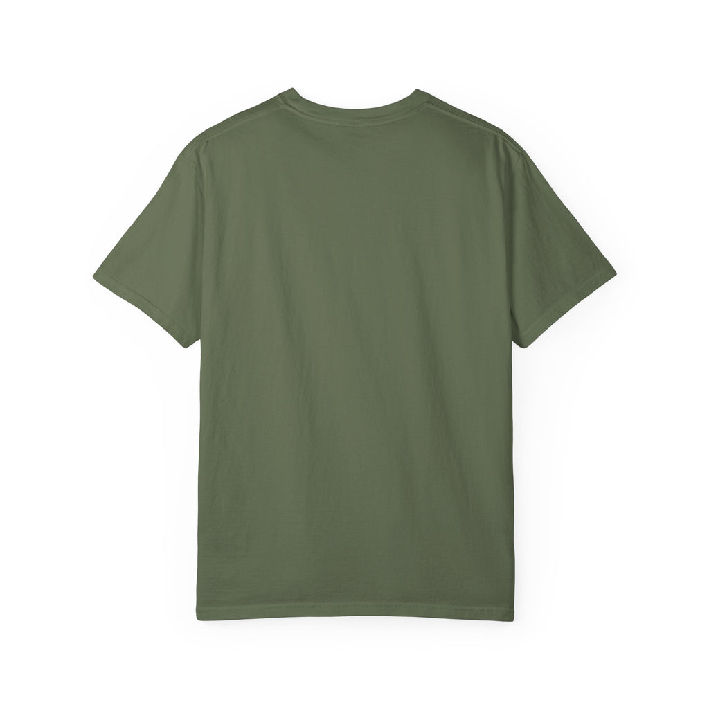 Garment-Dyed T-shirt - Cyber Eagle Design