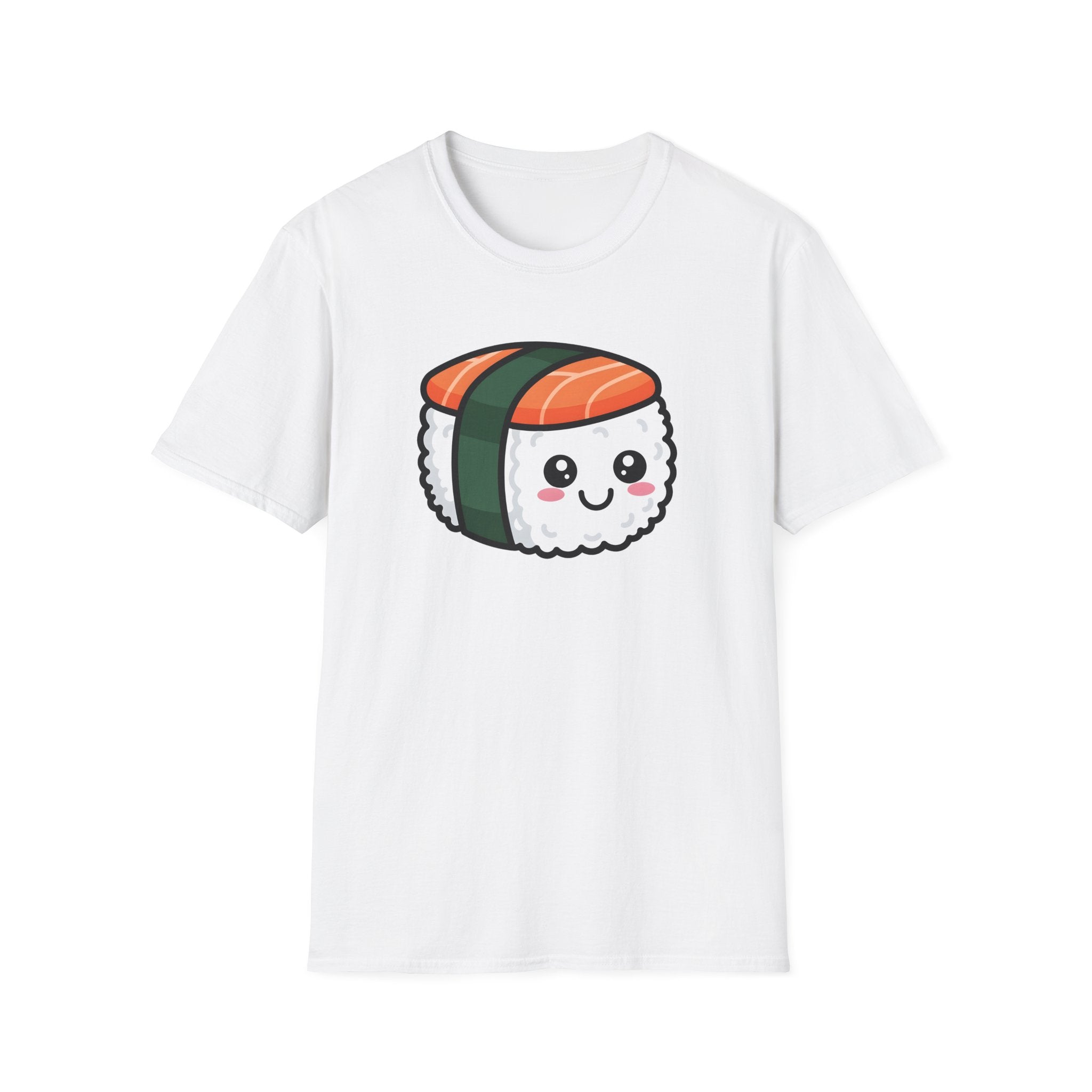 Cute Kawaii Sushi T-Shirt — Adorable Salmon Nigiri Graphic Tee