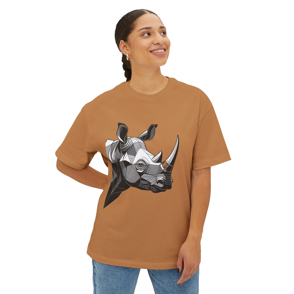Rhino Urban Polygonal Unisex Tee