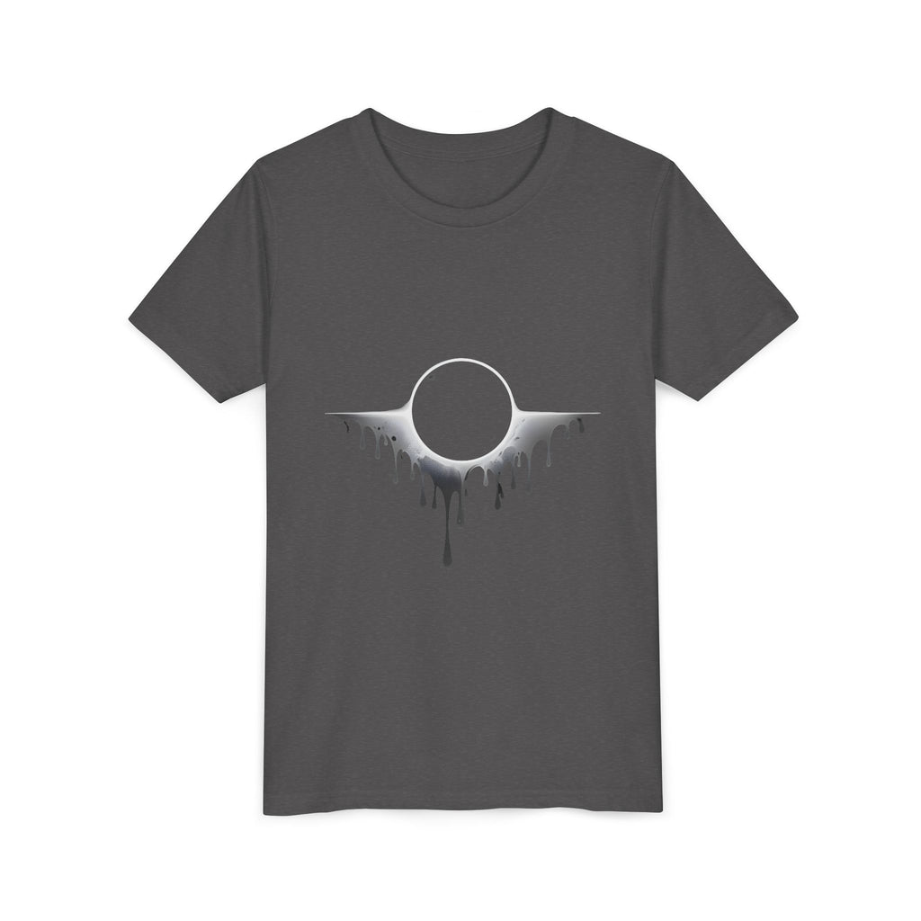 Youth Tee – Dripping Solar Eclipse Graphic T-Shirt
