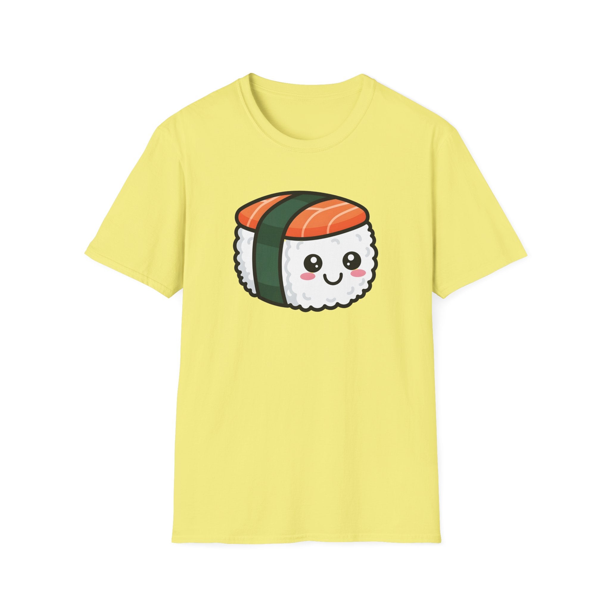 Cute Kawaii Sushi T-Shirt — Adorable Salmon Nigiri Graphic Tee