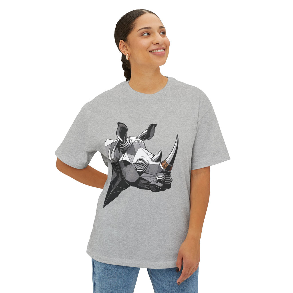 Rhino Urban Polygonal Unisex Tee