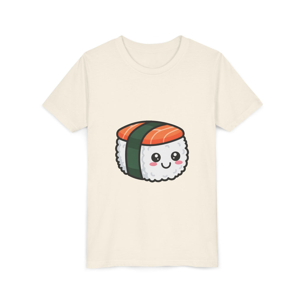 Kawaii Sushi Tee — Cute Salmon Nigiri Youth T-Shirt