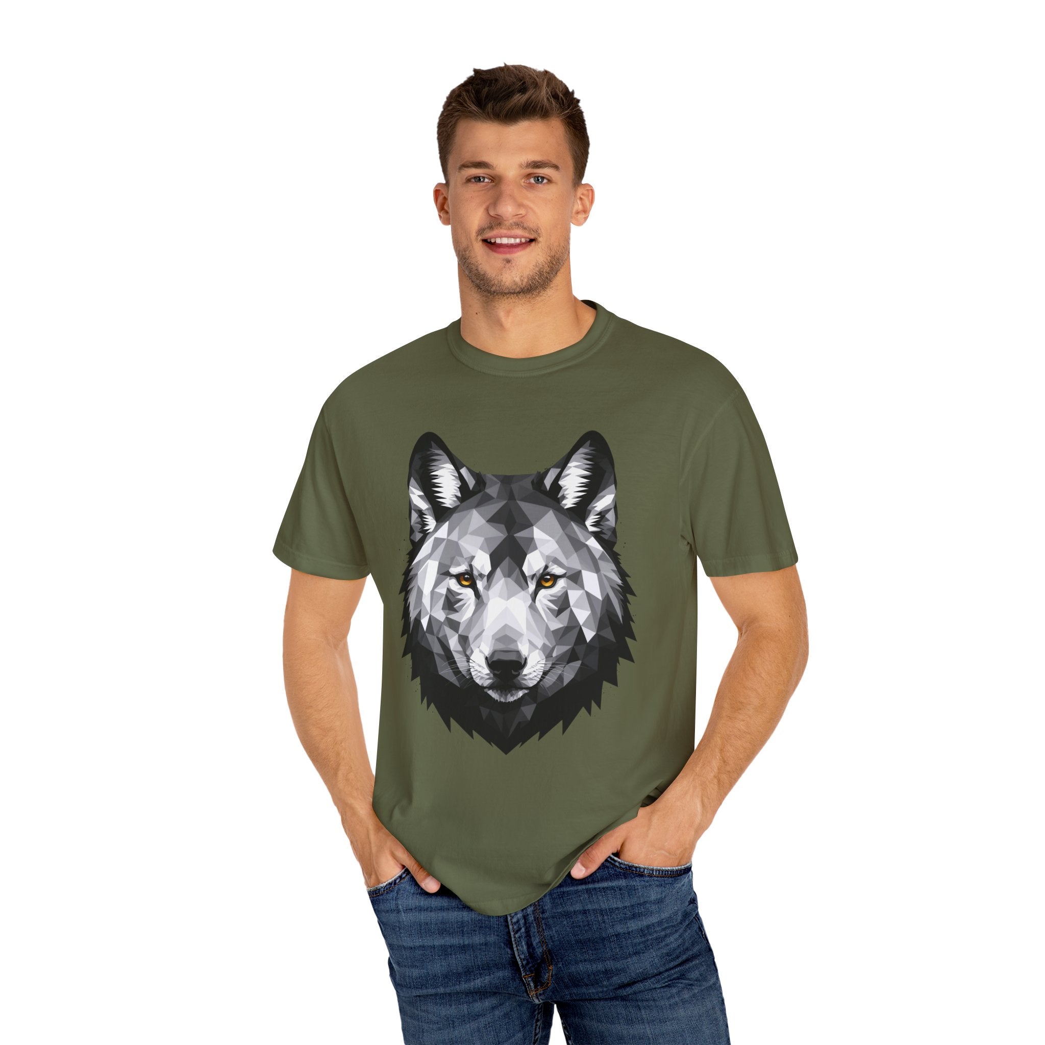 Polygonal Urban Wolf T-shirt