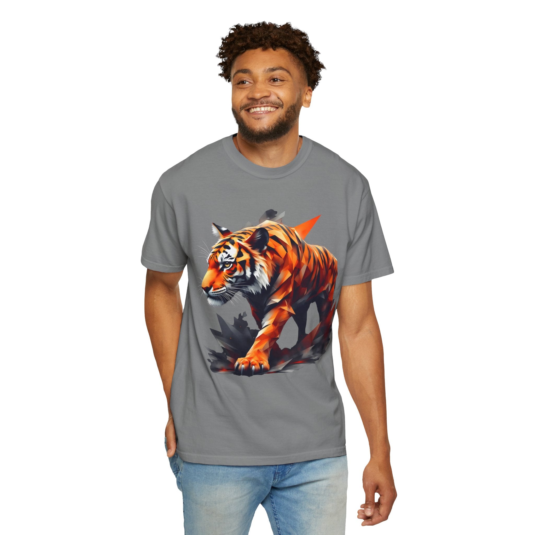 Tiger Polygonal T-shirt