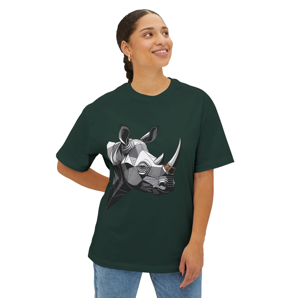 Rhino Urban Polygonal Unisex Tee