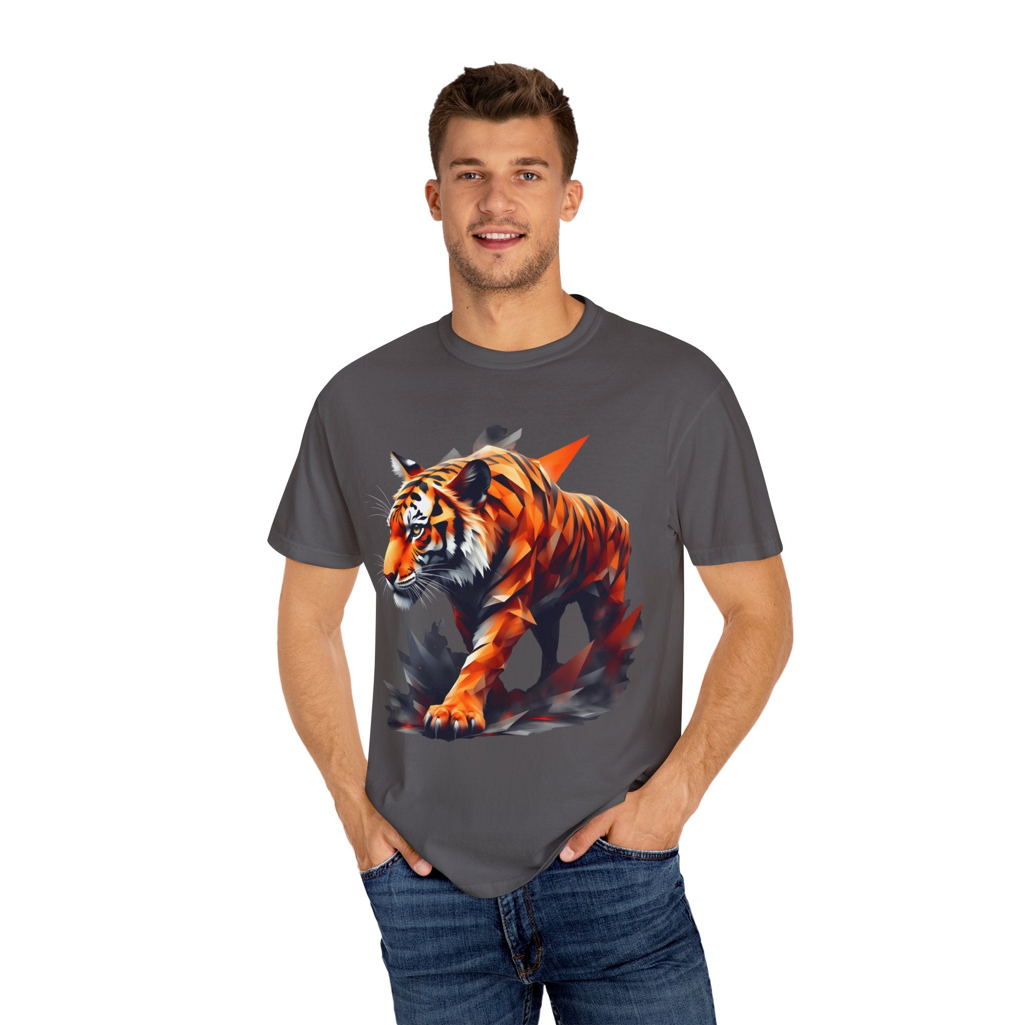 Tiger Polygonal T-shirt