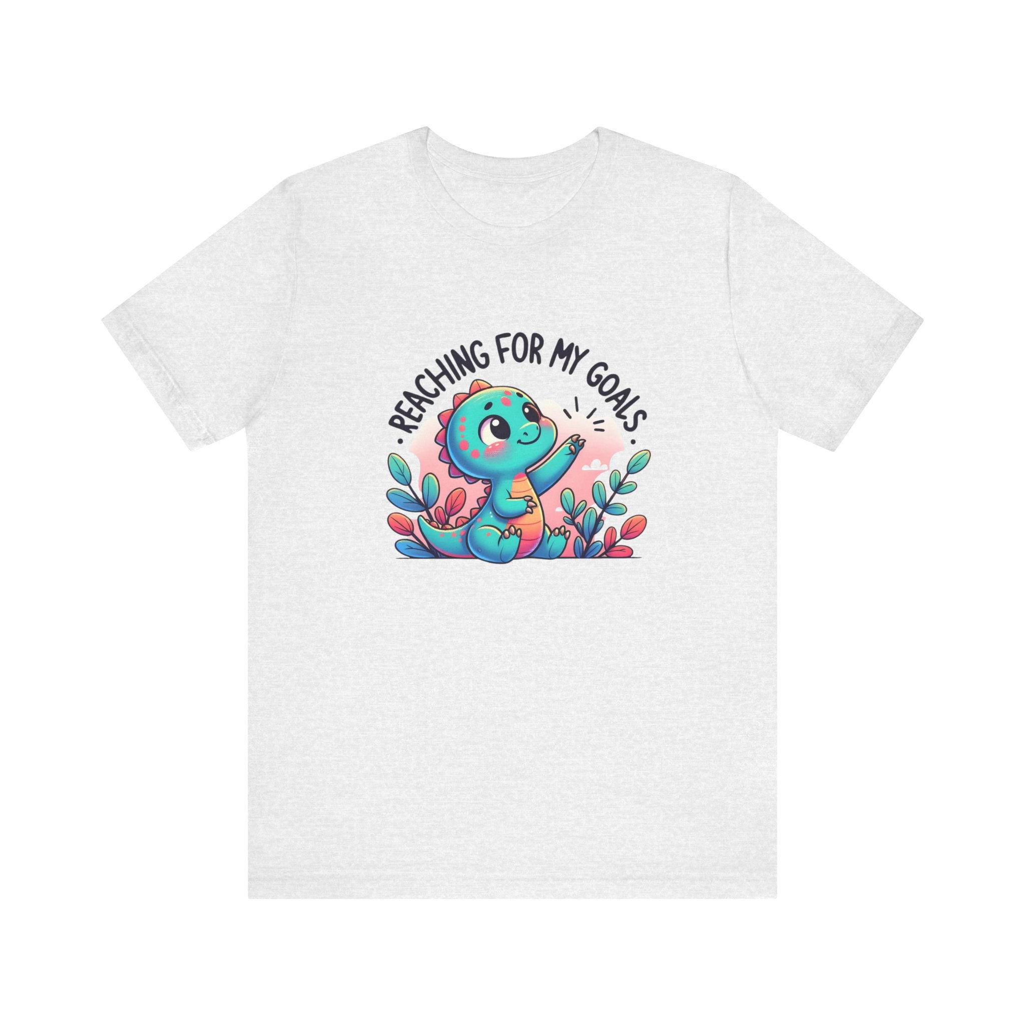 Dinosaur Tee 'Reaching for My Goals'
