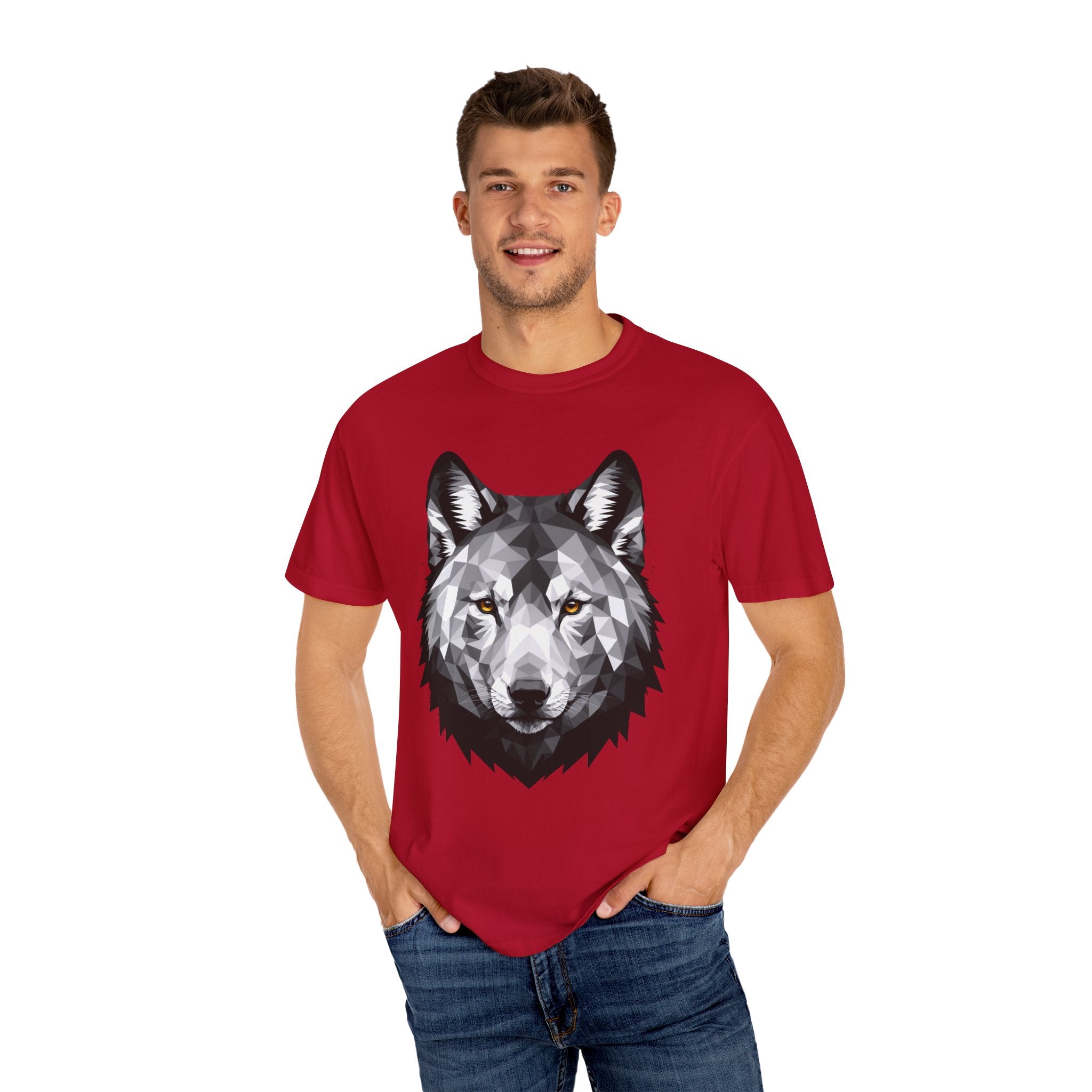Polygonal Urban Wolf T-shirt