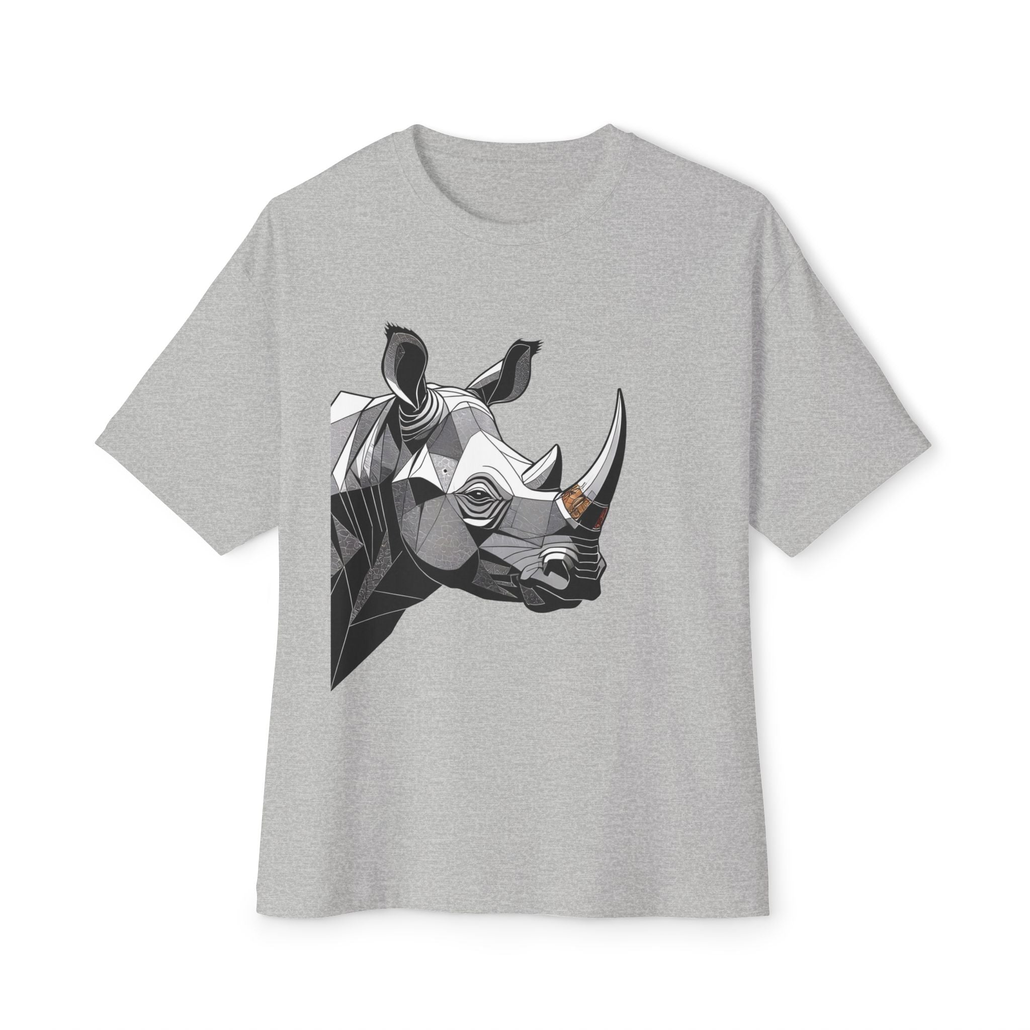 Rhino Urban Polygonal Unisex Tee
