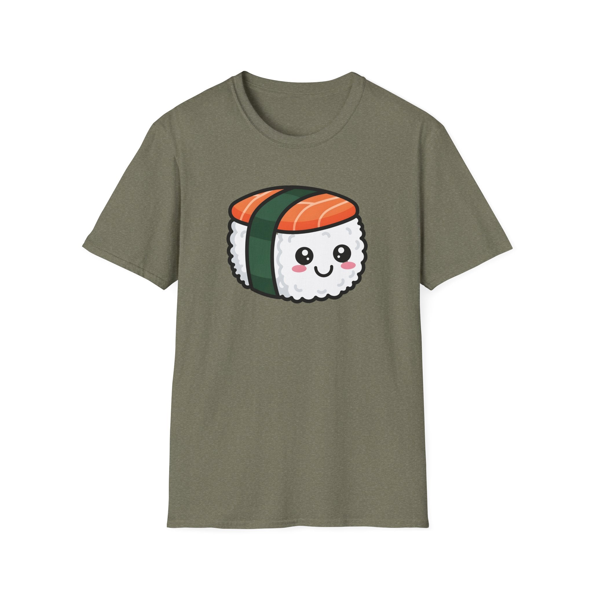 Cute Kawaii Sushi T-Shirt — Adorable Salmon Nigiri Graphic Tee