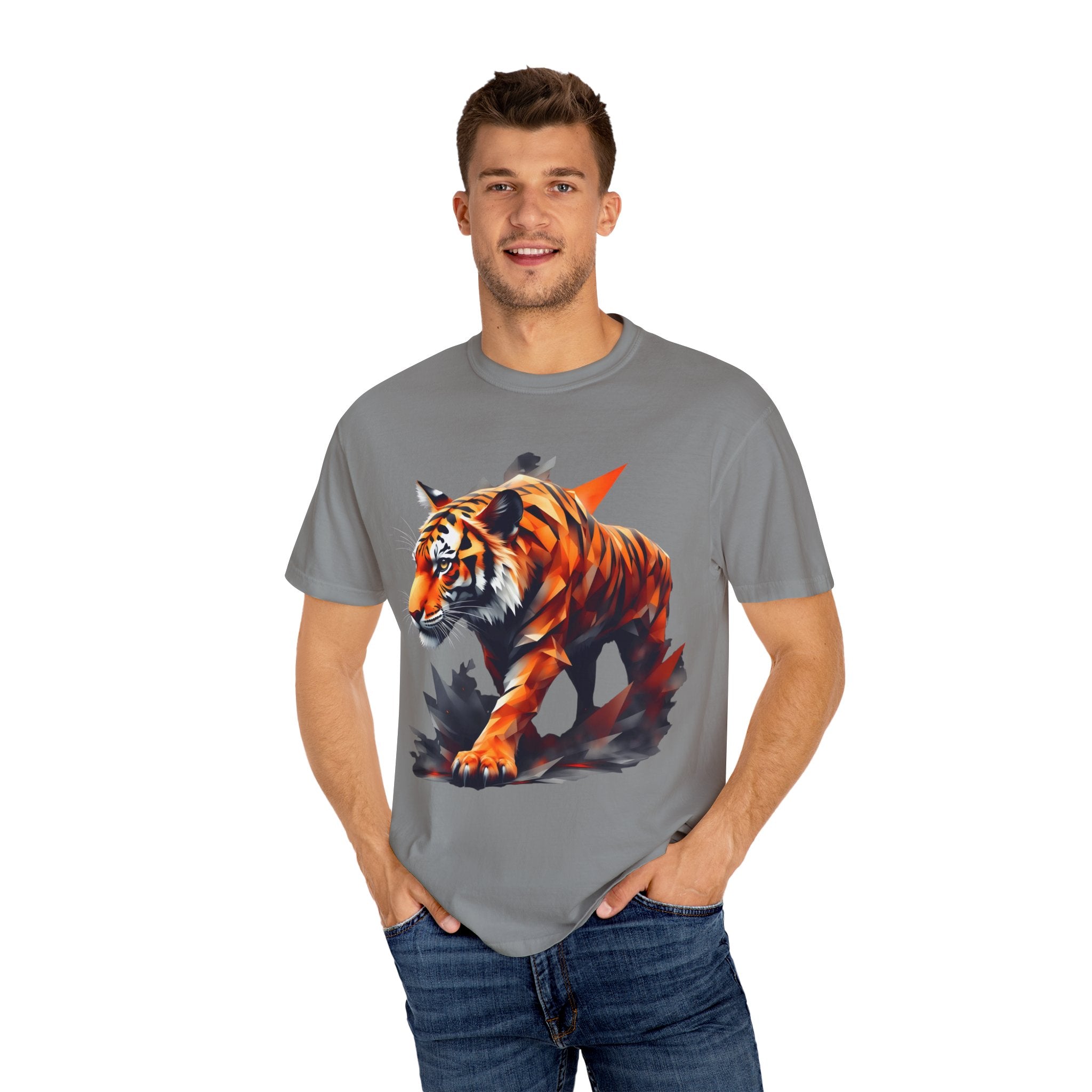 Tiger Polygonal T-shirt